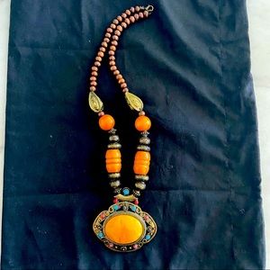 Kenyan African Statement necklace